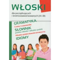 Książki do nauki języka włoskiego - Włoski dla początkujących i średniozaawansowanych (A1-B1) - miniaturka - grafika 1