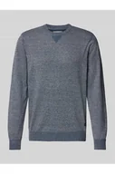 Swetry męskie - Sweter z dzianiny z okrągłym dekoltem model Bruton - Blend - miniaturka - grafika 1