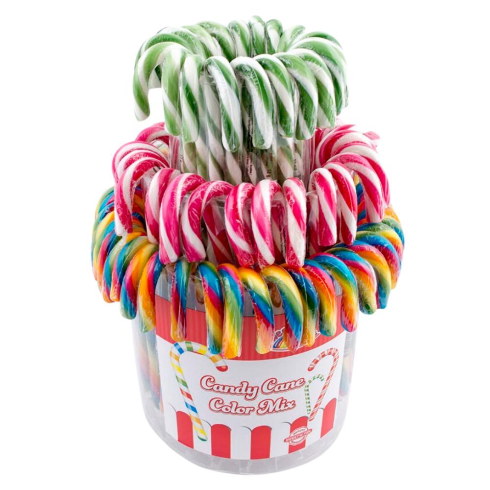 Maxco Lizak Xmas Zestaw Świątecznych Lizaków Laska Przekąska 100X12G