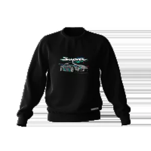 Czarna bluza Toyota Supra mk5 HKS-XXL - Odzież do sportów motorowych - miniaturka - grafika 1