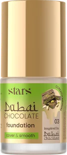 Stars from the Stars Dubai Chocolate Podkład Kryjąco-Wygładzający 03 Peach Medium - Podkłady do twarzy - miniaturka - grafika 1