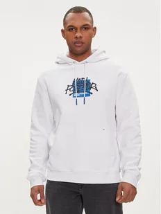 Karl Lagerfeld Jeans Bluza 241D1808 Biały Regular Fit - Bluzy męskie - miniaturka - grafika 1