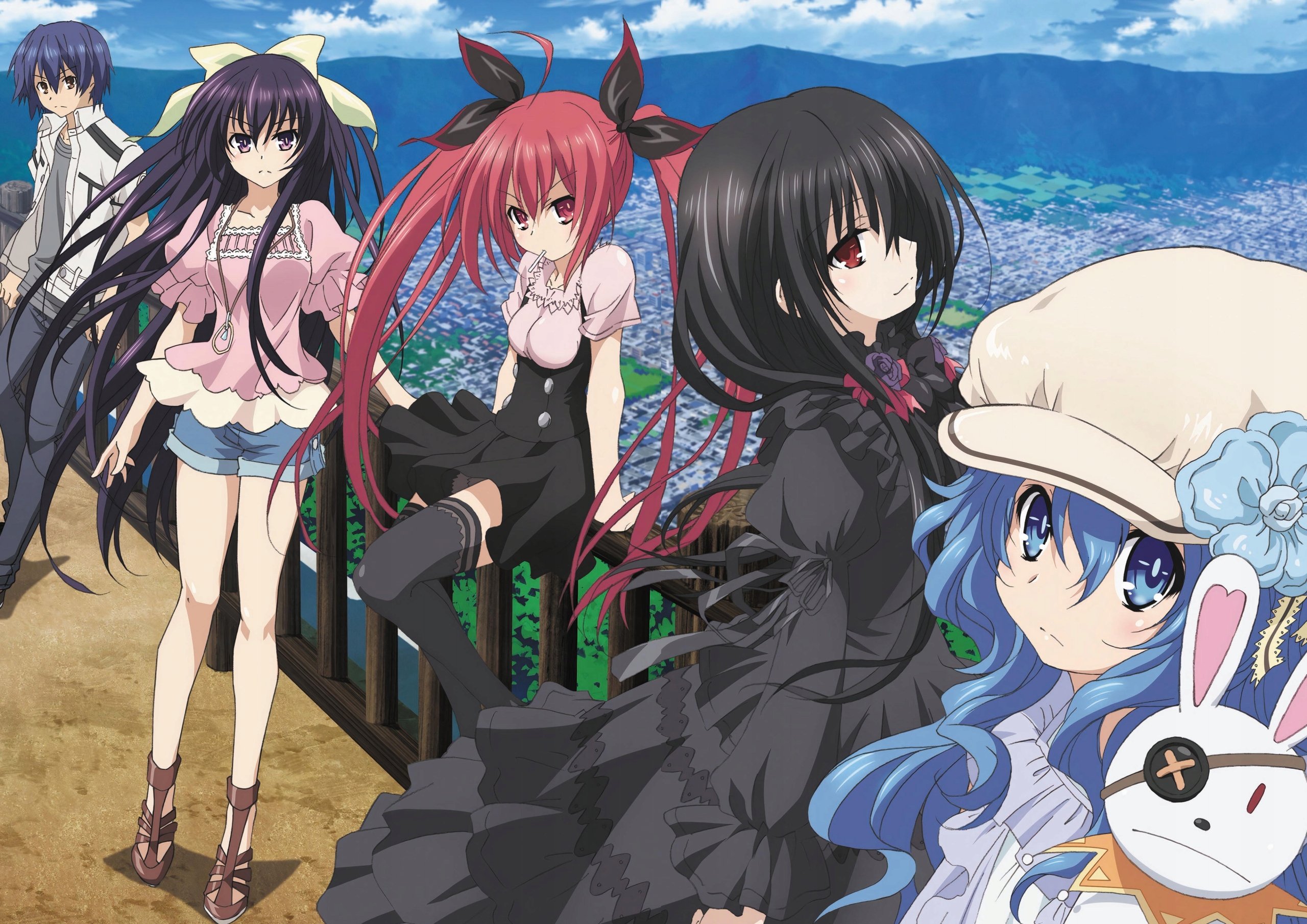 Plakat A3 anime manga Date A Live