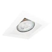 Lampy sufitowe - Punktowa lampa sufitowa Cage 3033 Shilo wpuszczana do zabudowy biała - miniaturka - grafika 1