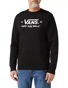 Vans Męska bluza Mini OTW Crew-b, czarny, L - Bluzy męskie - miniaturka - grafika 1