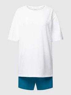 Piżama z wyhaftowanym logo model ‘PURE COTTON’ - Bielizna nocna - miniaturka - grafika 1