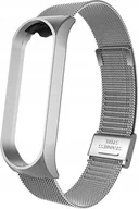 Akcesoria do smartwatchy - Pasek Opaska Bransoleta Stal Nierdzewna Yivo Do Xiaomi MI Smart Band 3 4 - miniaturka - grafika 1