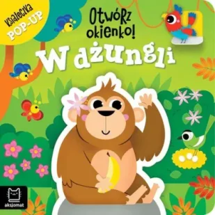 Otwórz okienko! W dżungli. Książeczka pop-up - Książki edukacyjne - miniaturka - grafika 1