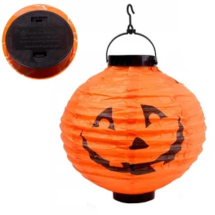 Hl25 Lampion Dynia Świecący Papierowy Led Halloween - Halloween - miniaturka - grafika 1