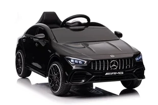 Auto Na Akumulator Mercedes CLA 45s AMG Czarny 4x4 - Pojazdy elektryczne dla dzieci - miniaturka - grafika 1