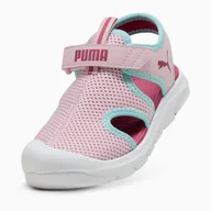 Buty dla dziewczynek - Sandały dziecięce Puma FUN RACER MESH V PS różowe 40157503 - miniaturka - grafika 1