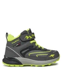 Buty dla chłopców - KangaRoos Trzewiki K-HK Teak Mid EV RTX 18943-000-2014 Szary - miniaturka - grafika 1