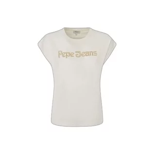 Bluzy damskie - Pepe Jeans bluza damska carli, 808 pianka., L - grafika 1