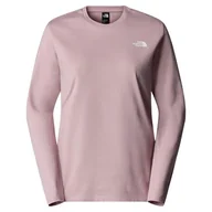 Koszulki i topy damskie - The North Face NF0A87QP0SO W L/S prosta koszulka damska koszulka z metalu różowego, rozmiar S, Metal Pink, S - miniaturka - grafika 1