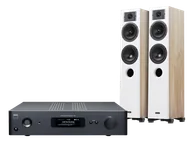 Zestawy stereo - NAD C 389 (czarny) + Diva 5 (dąb) - miniaturka - grafika 1