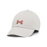 Czapki damskie - Damska Czapka z daszkiem UNDER ARMOUR WOMEN'S UA BLITZING ADJ 1376705-114 – Biały - miniaturka - grafika 1