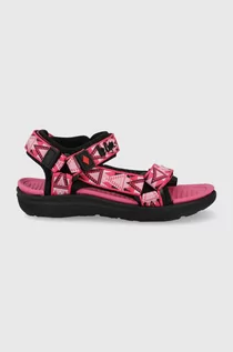 Buty dla dziewczynek - Lee Cooper sandały dziecięce kolor różowy - grafika 1