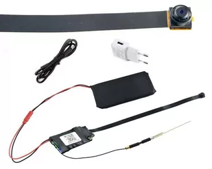 Luxury Kamera IP  Ukryta mini kamera IP WiFi Android iOS Full HD 140 stopni uniwersalny 2644-uniw - Kamery IP - miniaturka - grafika 1