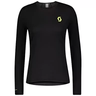 Koszulki i topy damskie - Scott Koszulka damska, Black/Yellow, S - miniaturka - grafika 1
