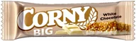 Czekolada - CORNY Baton Zbożowy Biała Czekolada 40g - miniaturka - grafika 1