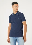 Koszulki męskie - Męska koszulka polo Wrangler POLO SHIRT W7BHK4114 S - miniaturka - grafika 1