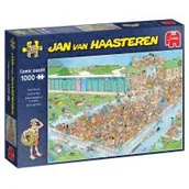 Puzzle - Jumbo Puzzle 1000 Haasteren Tłumy na basenie G3 - miniaturka - grafika 1
