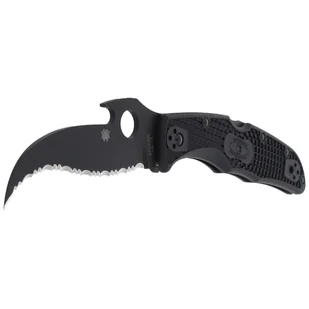 Nóż składany Spyderco Matriarch 2 FRN Black Emerson Opener Black Blade (C12SBBK2W) - Noże - miniaturka - grafika 2