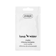 Maseczki do twarzy - Ziaja Kozie Mleko maseczka nawilżająca 7ml - miniaturka - grafika 1