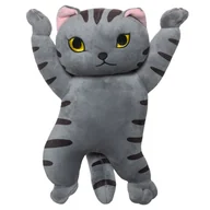 Maskotki i pluszaki - Chinchilla, Kot Tancerz Szary, 20 Cm - miniaturka - grafika 1