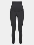 Legginsy - Reebok Legginsy ciążowe Lux Maternity HT6997 Czarny Slim Fit - miniaturka - grafika 1