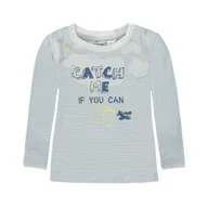 Bluzki damskie - Kanz, Bluzka chłopięca z długim rękawem, niebieska, rozmiar 68 - miniaturka - grafika 1