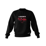 Odzież do sportów motorowych - Czarna bluza HONDA NSX LEGEND-XS - miniaturka - grafika 1