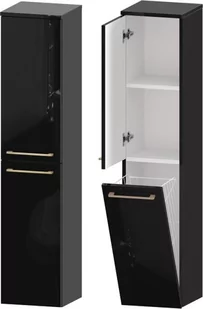 Słupek Łazienkowy ROSEN 30 2D K L - Uchwyt Złoty - Szafki łazienkowe - miniaturka - grafika 1