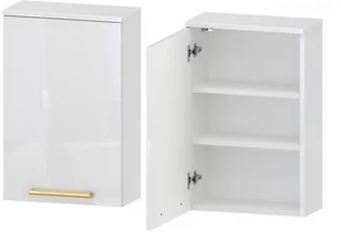 Szafka Łazienkowa Athos 45 D L - Uchwyt Złoty - Szafki łazienkowe - miniaturka - grafika 1