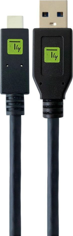 Kabel USB Techly TECHLY USB3.1 Kabel Stecker Typ-A - Stecker USB Typ-C Schwarz 1m