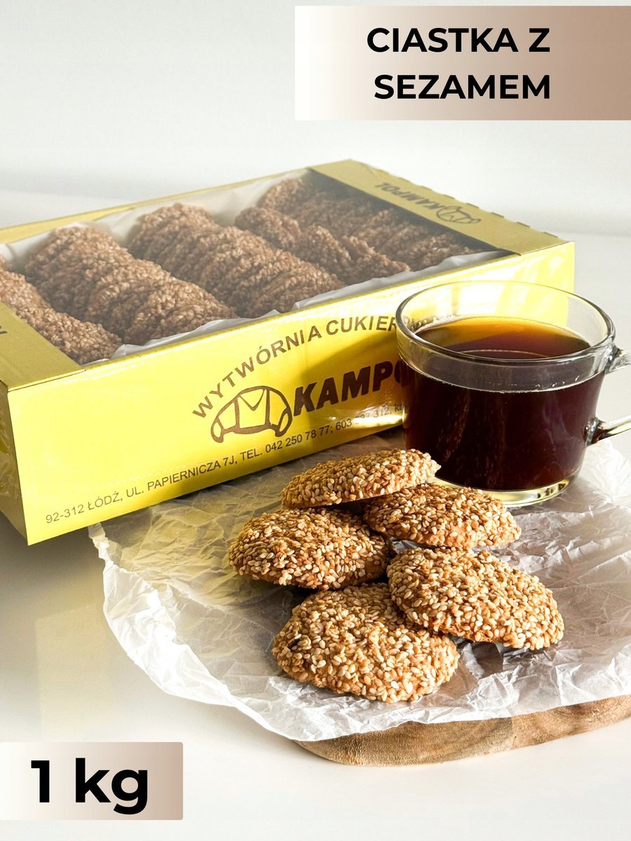 Ciastka z sezamem 1kg