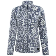 Bluzy sportowe damskie - Bluza damska Alpine Pro Eflina Rozmiar: L / Kolor: niebieski/biały - miniaturka - grafika 1