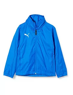 Kurtki i płaszcze dla chłopców - PUMA Unisex dziecięca kurtka treningowa Liga Training Rain Jacket Core Training Rain Jacket niebieski Electric Blue Lemonade-Puma White 152 - grafika 1