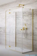 Kabiny prysznicowe - Radaway Essenza Gold Kdj+S kabina 90x90x90cm lewa szkło przejrzyste 1384050-01-01/1385020-09-01L/1384050-01-01 - miniaturka - grafika 1