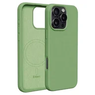 Etui i futerały do telefonów - Etui ETTERI Silicone Mag do Apple iPhone 16 Pro Max Jasnozielony - miniaturka - grafika 1