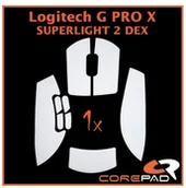 Podkładki pod mysz - Grip Corepad Logitech G PRO X SUPERLIGHT 2 DEX White - miniaturka - grafika 1