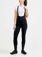 Spodnie sportowe damskie - Craft Spodnie kolarskie "ADV Bike Subz Bib- Tights" w kolorze czarnym - miniaturka - grafika 1