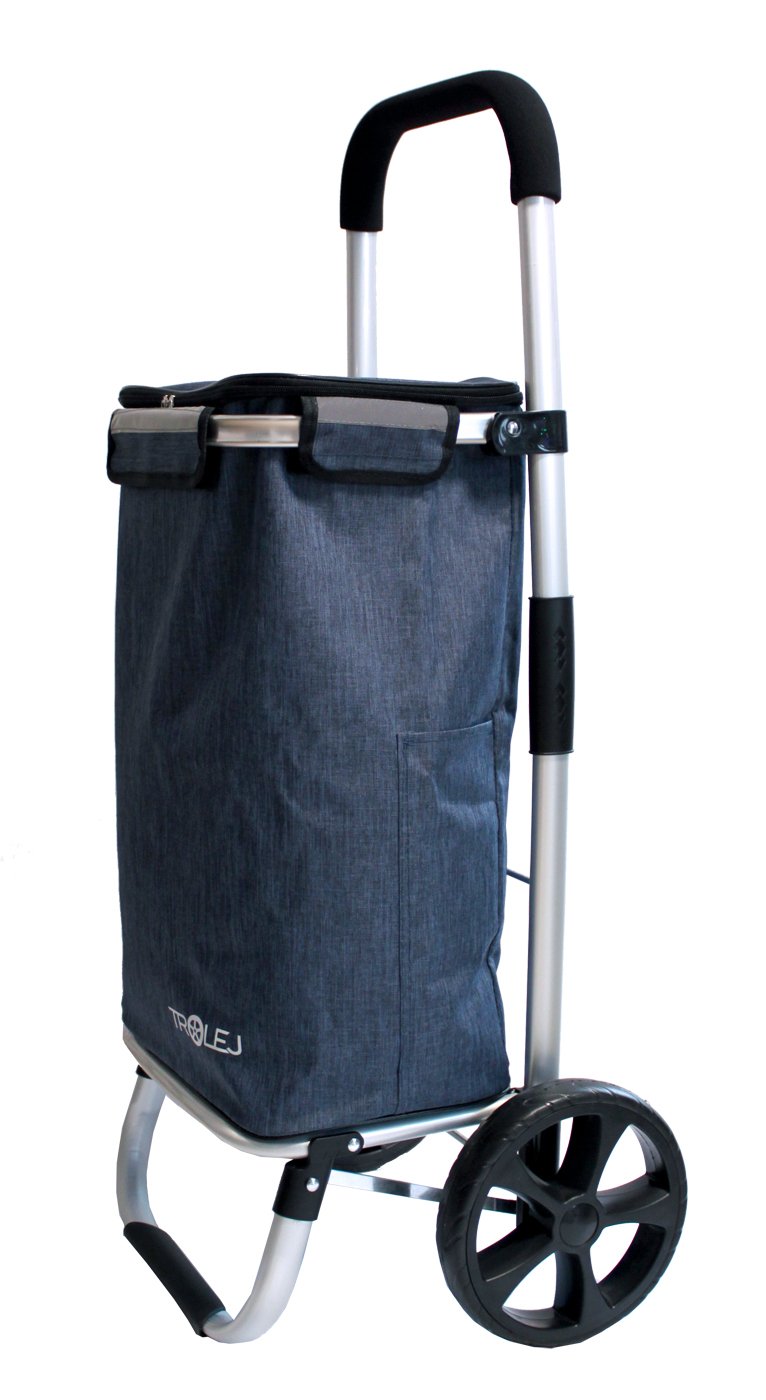 Wózek na zakupy torba zakupowa jeans Trolej ST200_JEANS