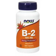 Witaminy i minerały - Now Foods NOW B-2 100mg 100caps - miniaturka - grafika 1