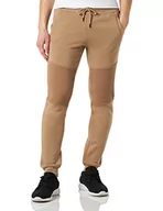 Spodenki męskie - Jack & Jones Męskie spodnie dresowe JPSTWILL JJSTAPLE FB, czarne, rozmiar L, dune, L - miniaturka - grafika 1