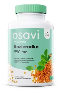 Osavi - Kozieradka, 550mg, 120 vkaps - Witaminy i minerały - miniaturka - grafika 1