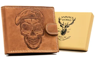 Duży portfel męski ze skóry naturalnej - Always Wild - Portfele - miniaturka - grafika 1