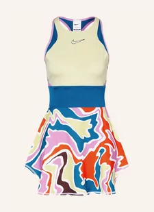Nike Sukienka Tenisowa Nikecourt Dri-Fit Slam gelb - Sukienki - miniaturka - grafika 1