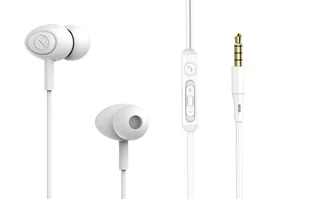 Tellur Basic Sigma Wired In-Ear Headphones With Microphone, White - Słuchawki - miniaturka - grafika 2