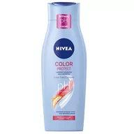 Szampony do włosów - Nivea Szampon do włosów lśniący kolor Care & Protect Objętość 400 ml) - miniaturka - grafika 1